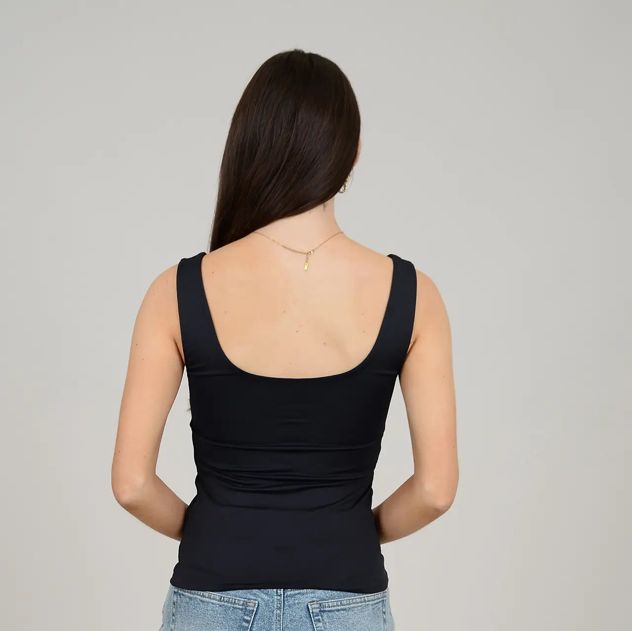 Tanith Double U-Neck Tank Top