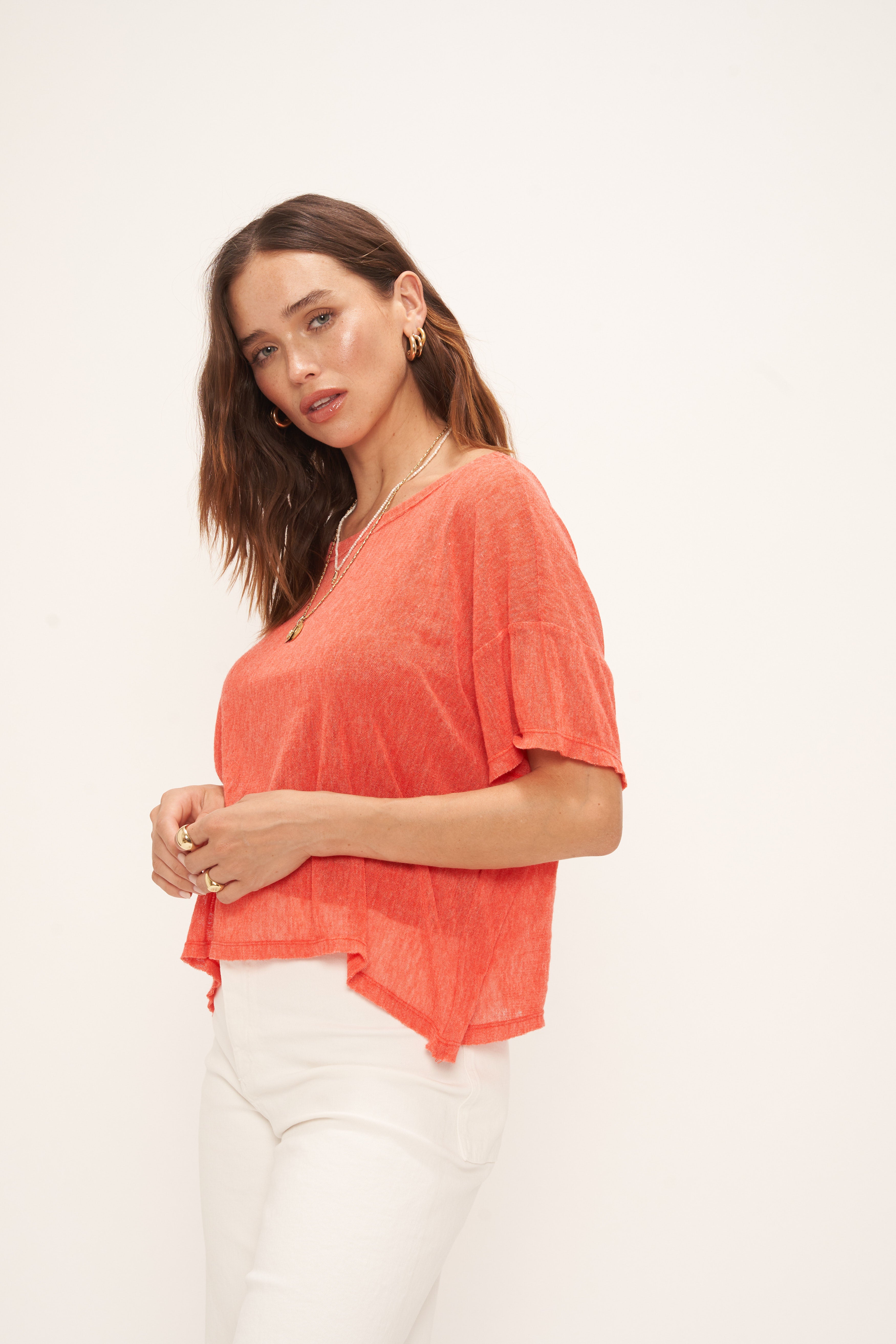 Dani Two-For Mesh Tee
