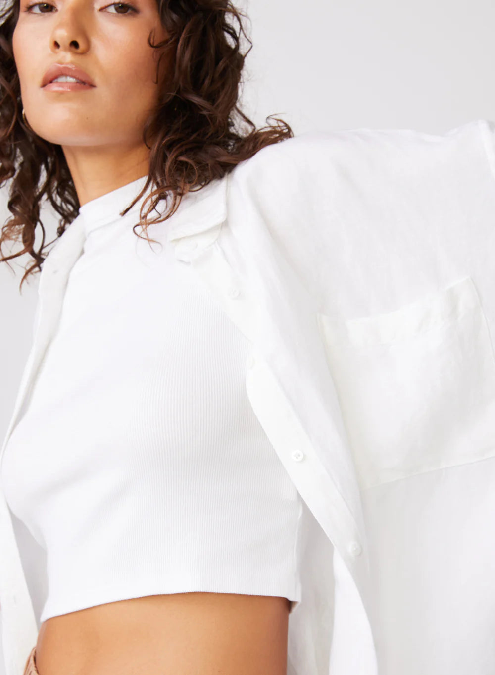 Linen Oversized Shirt