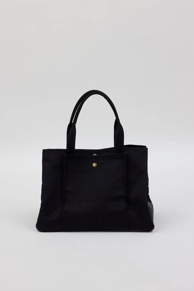Charlevoix Embroidered Pocket Tote