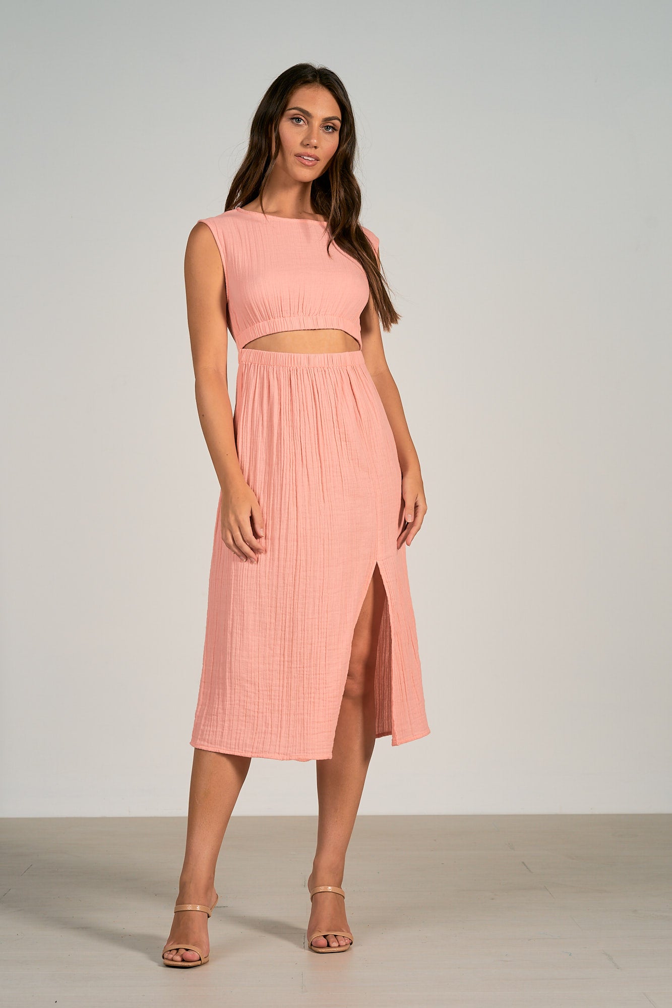 Brie Cut Out Midi Dress