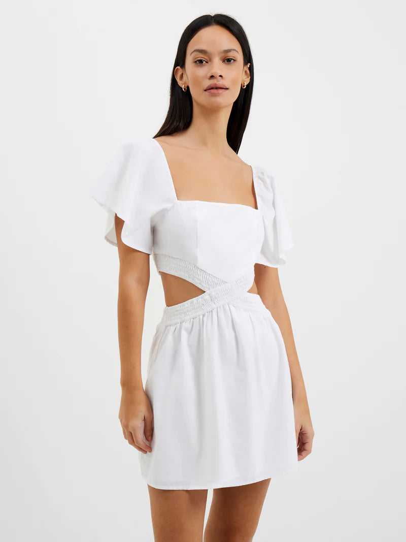 Alania Lyocell Cut Out Dress