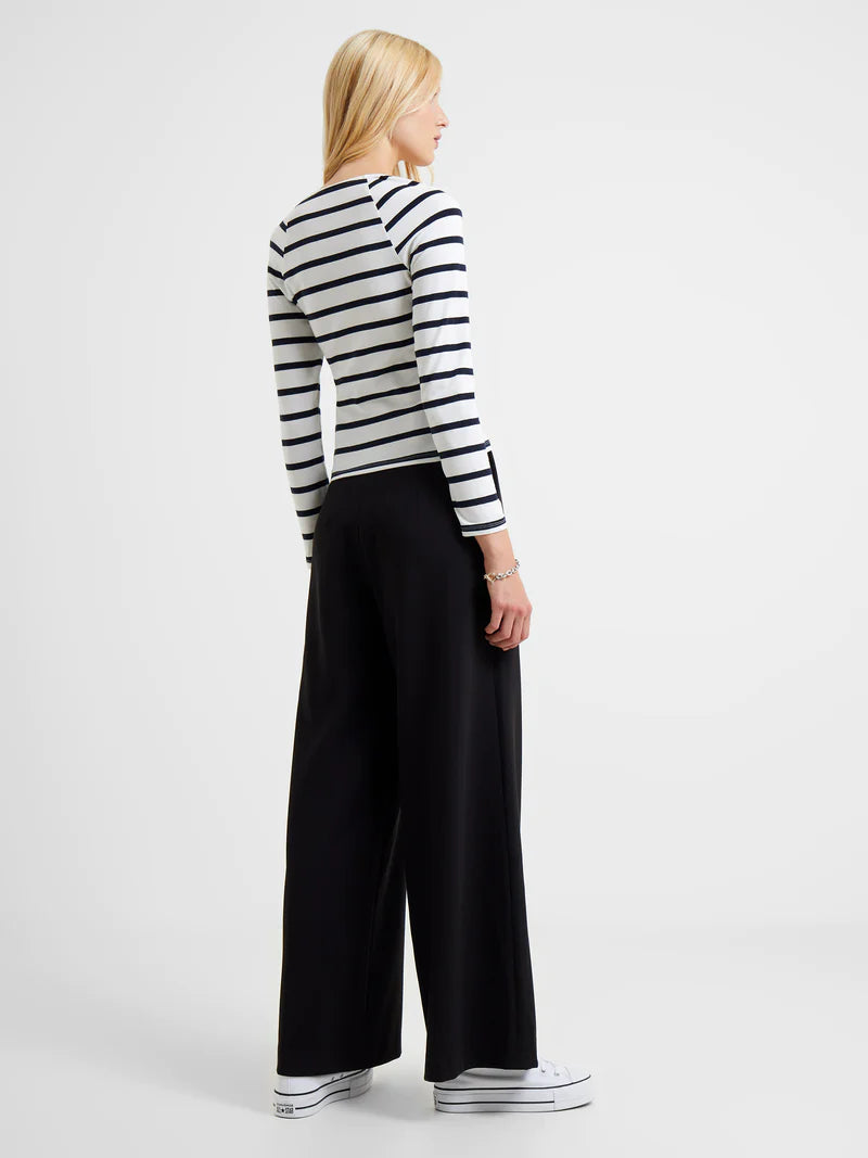 Rallie Stripe Long Sleeve Square Neck Tee