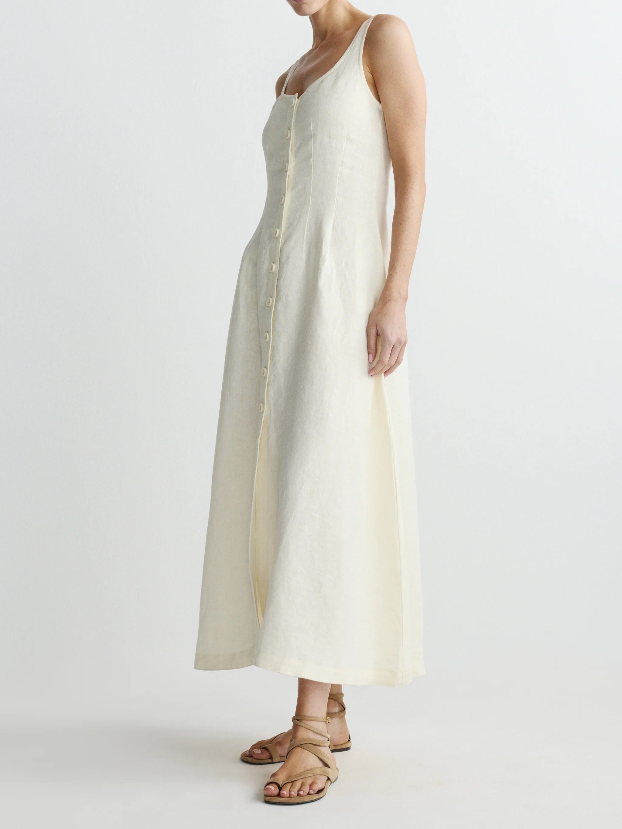 Montauk Dress Sleeveless Maxi