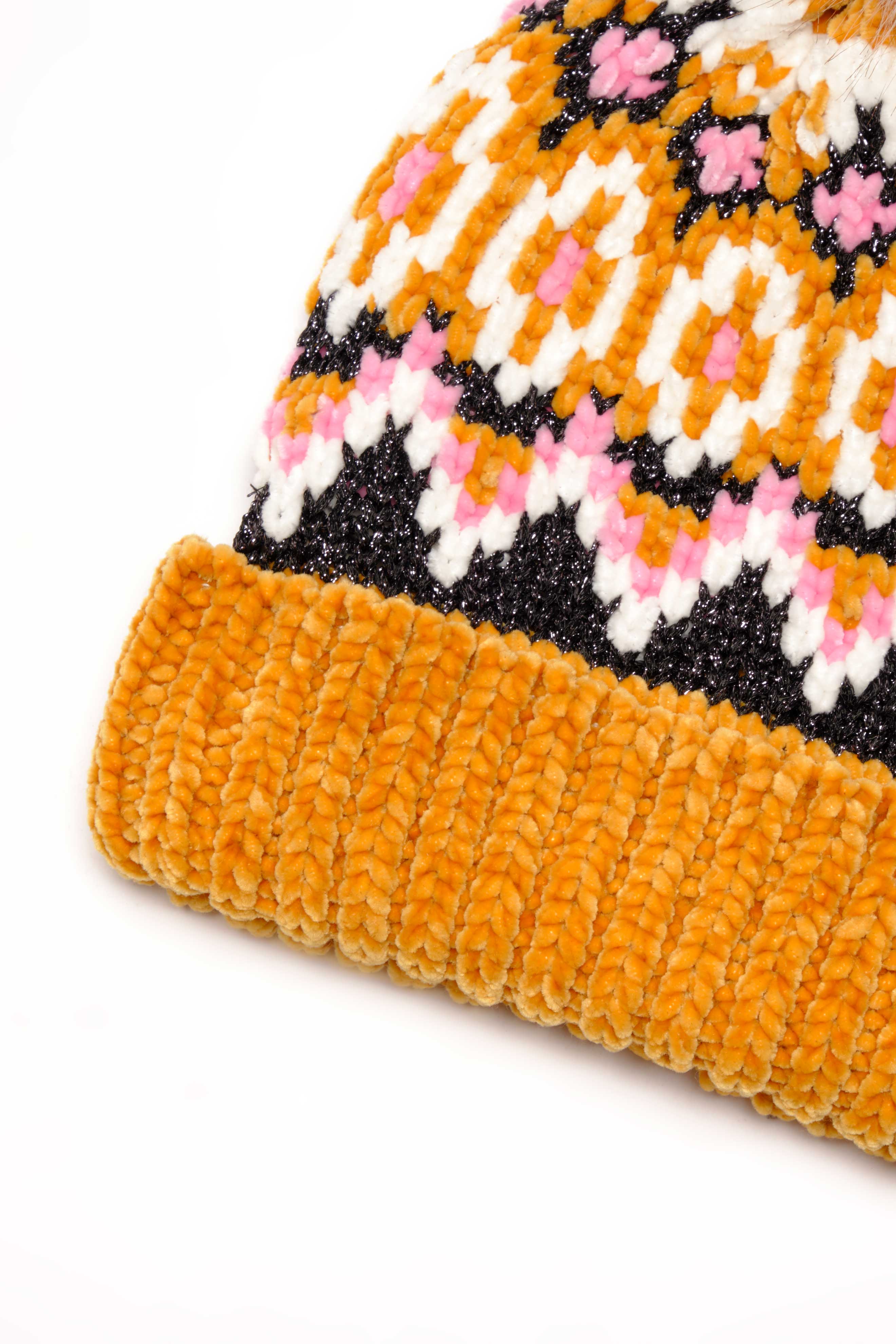 Chalet Fairisle Pom Beanie