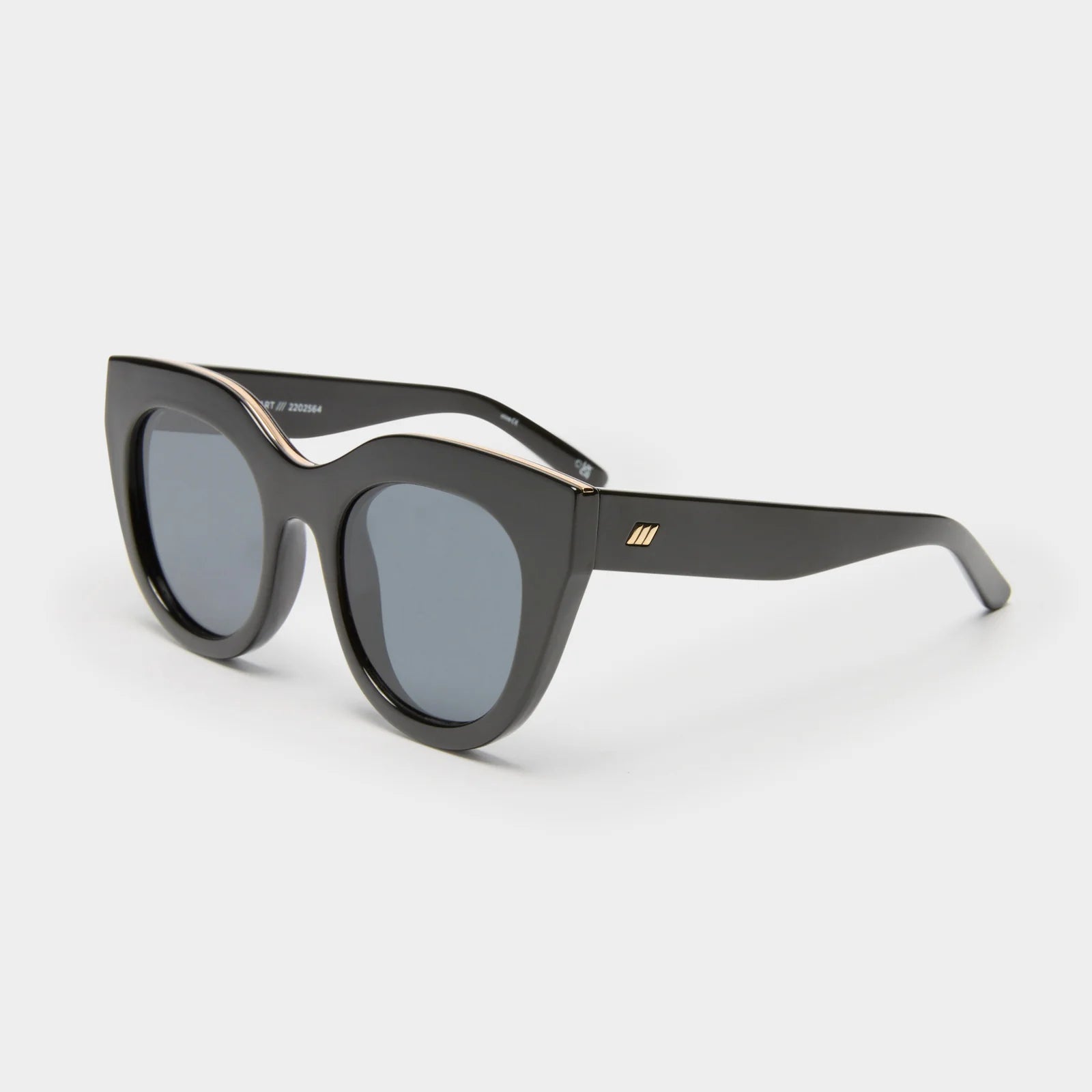 Air Heart Black Sunglasses