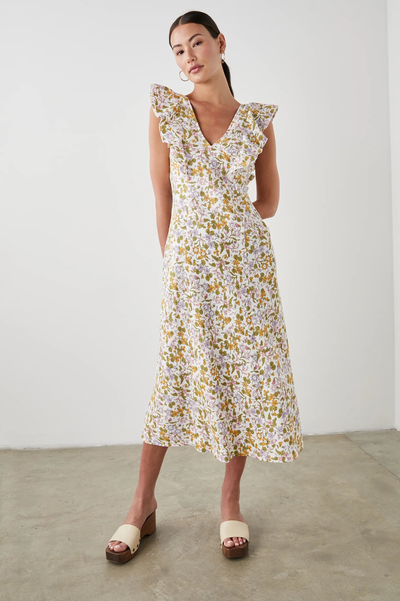 Constance Linen Dress