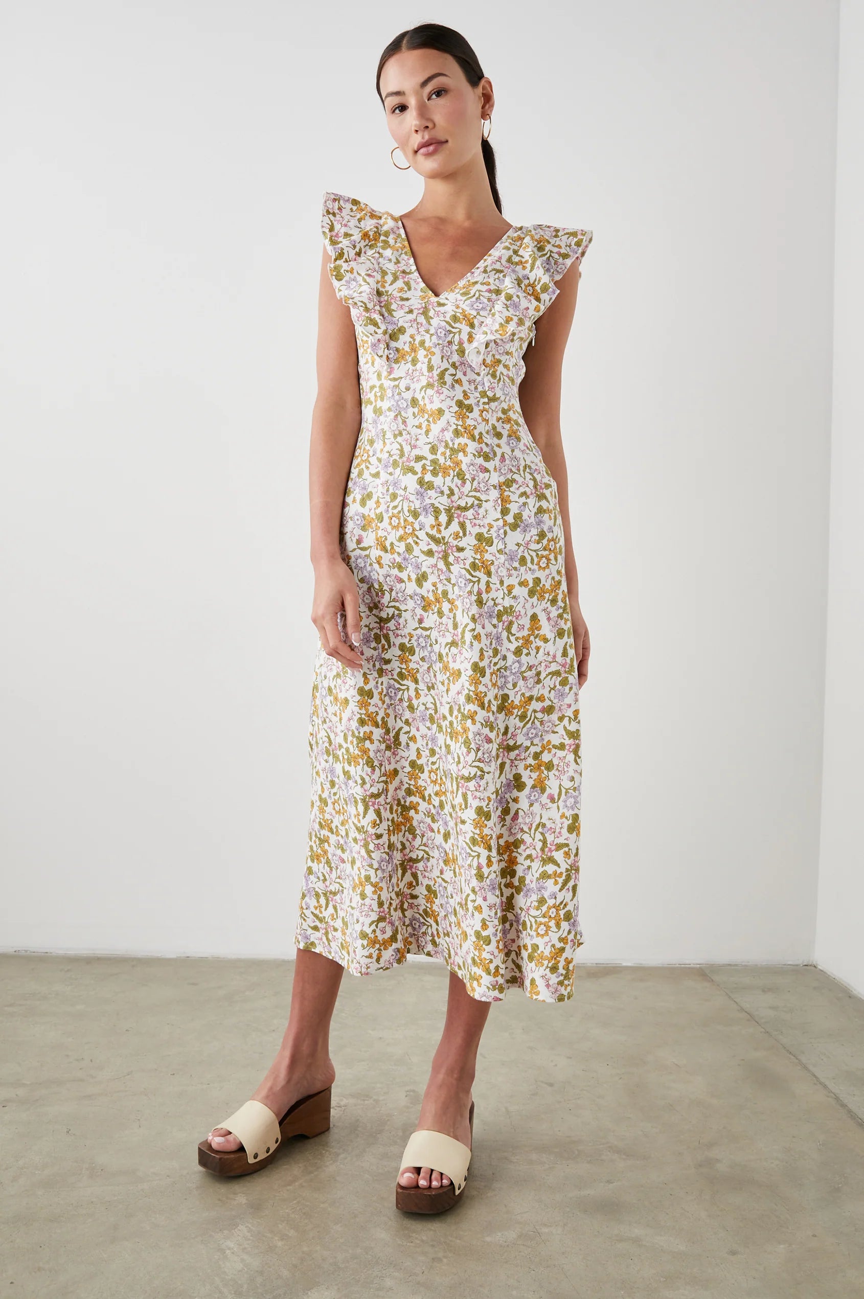 Constance Linen Dress
