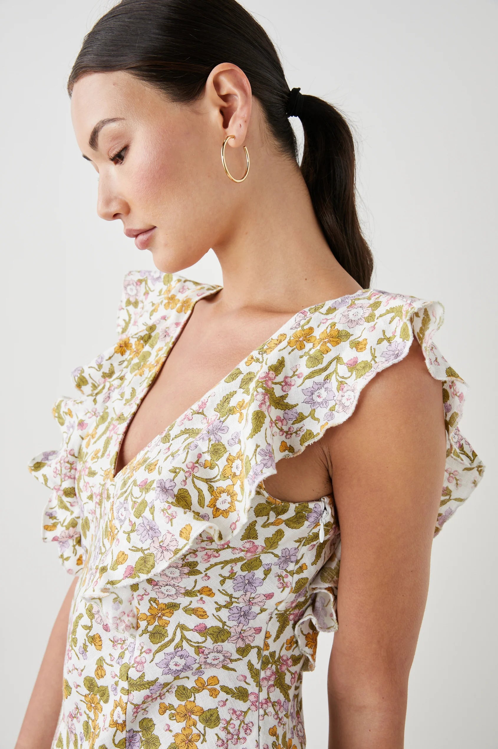 Constance Linen Dress