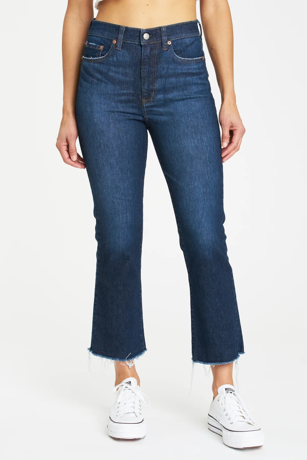 Shy Girl High Rise Crop Flare
