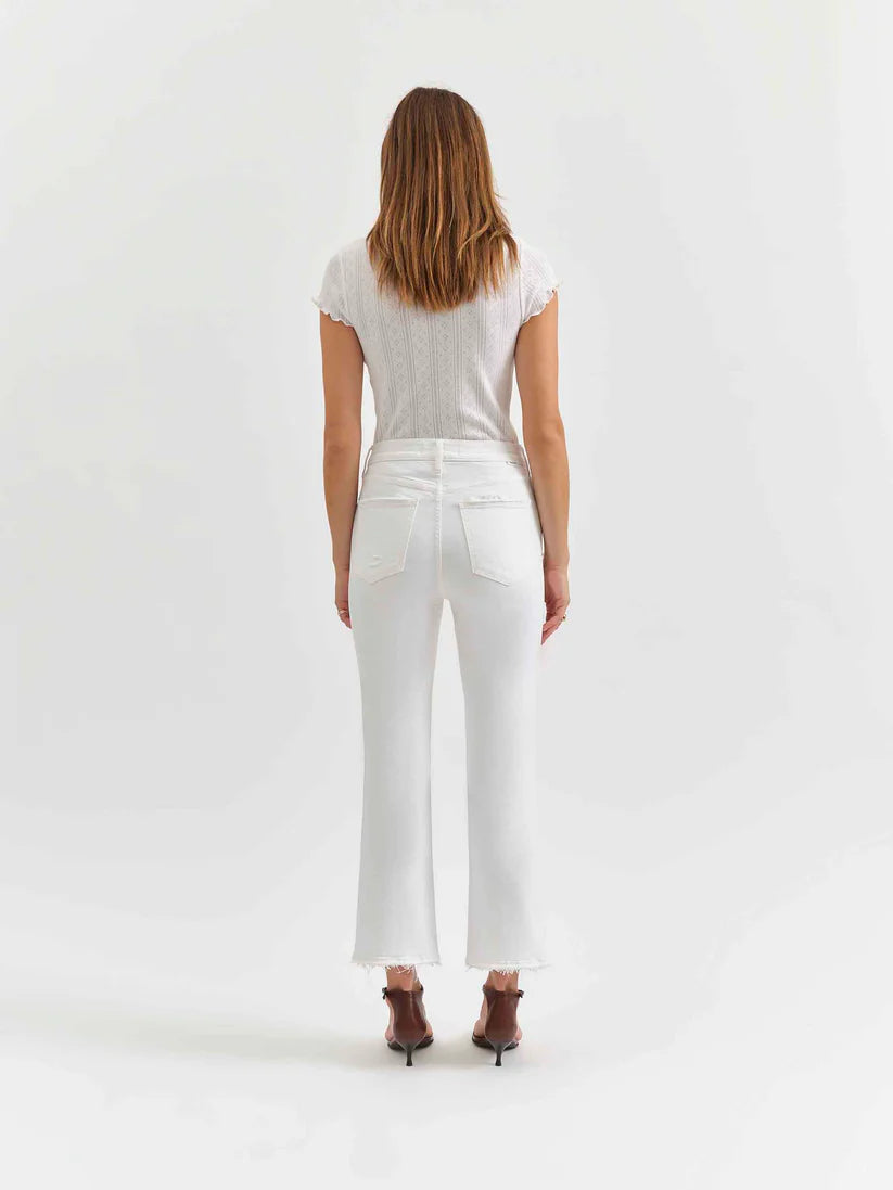 Shy Girl High Rise Crop Flare