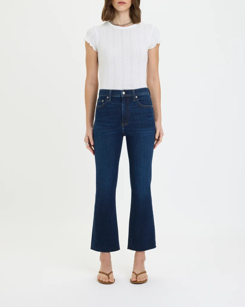 Shy Girl High Rise Crop Flare