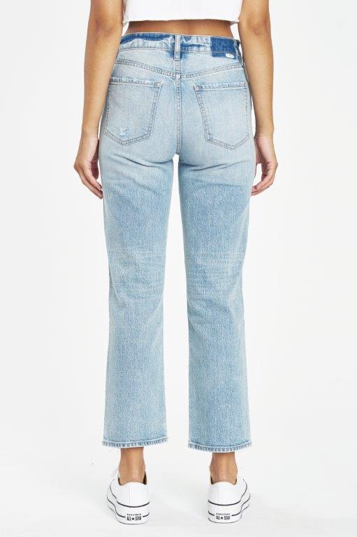 Straight Up High Rise Straight Denim