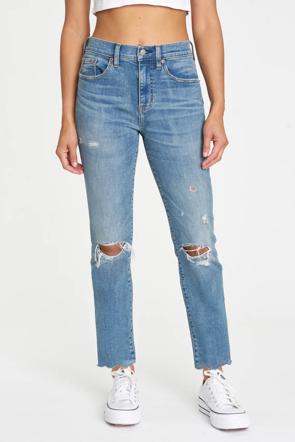 Daily Driver High Rise Skinny Straight