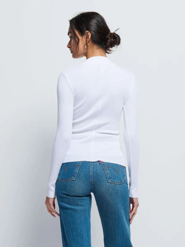 Gina Slim Mock Neck Long Sleeve