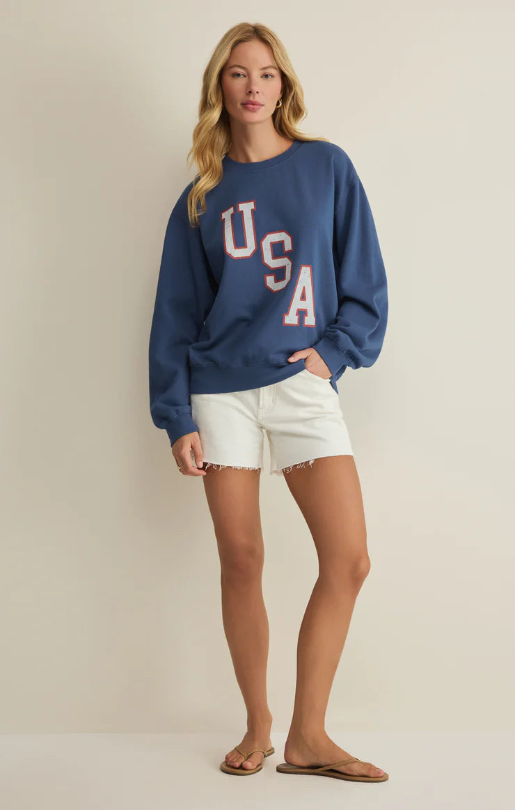 Americana Boyfriend Sweatshirt
