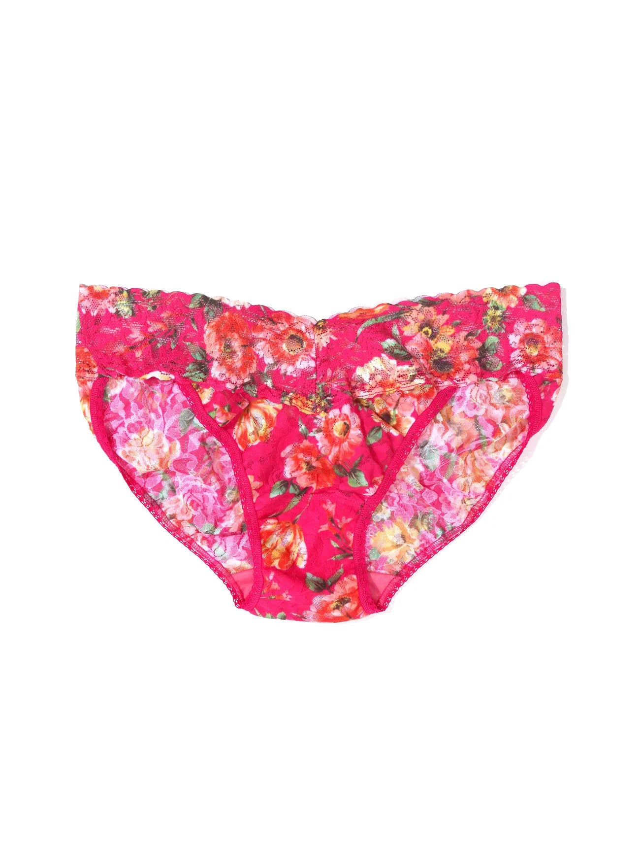 Printed Signature Lace V-Kini