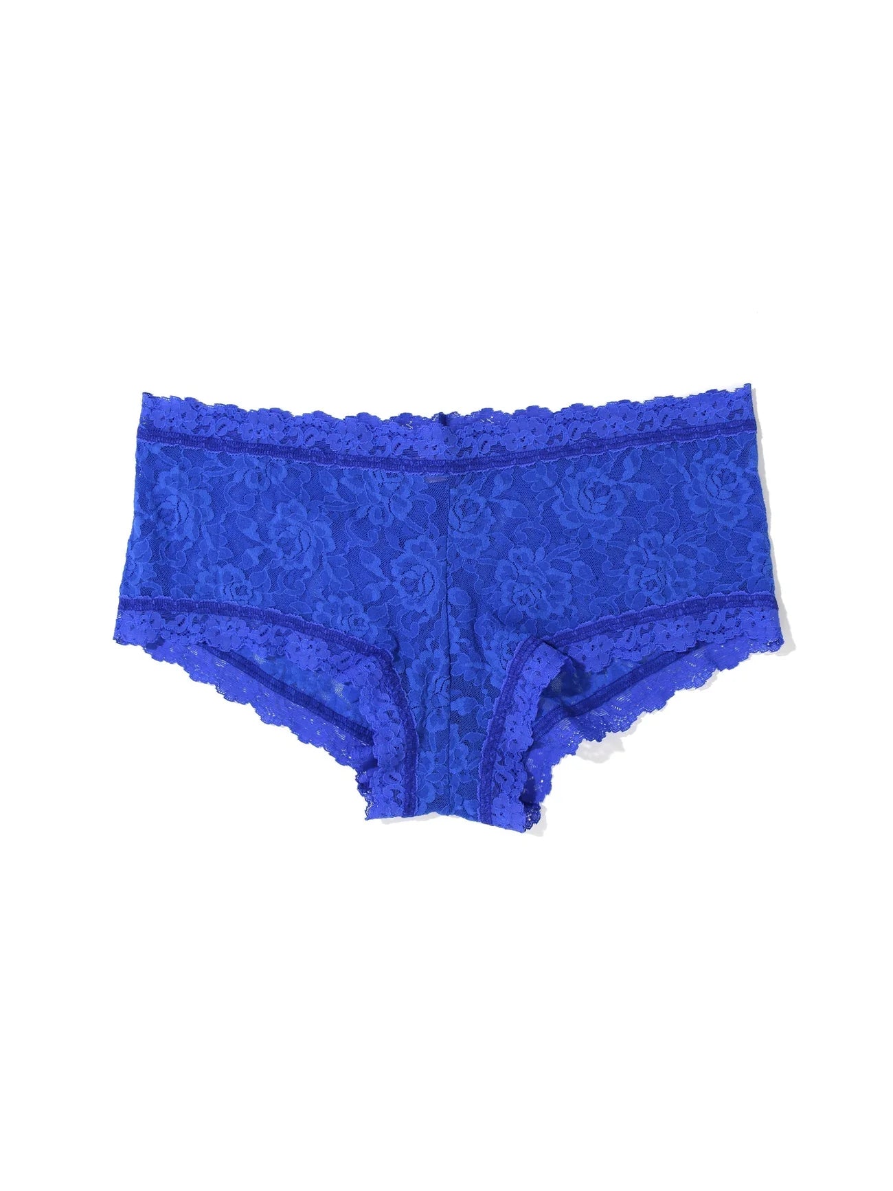 Signature Lace Boyshort - Blue Solace