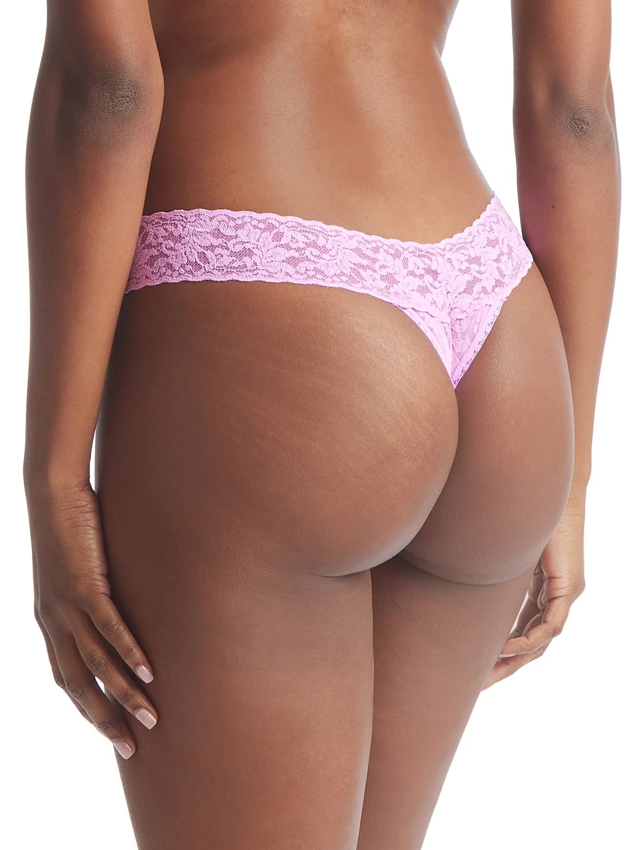 Signature Lace Low Rise Thong - Drifting Horizon