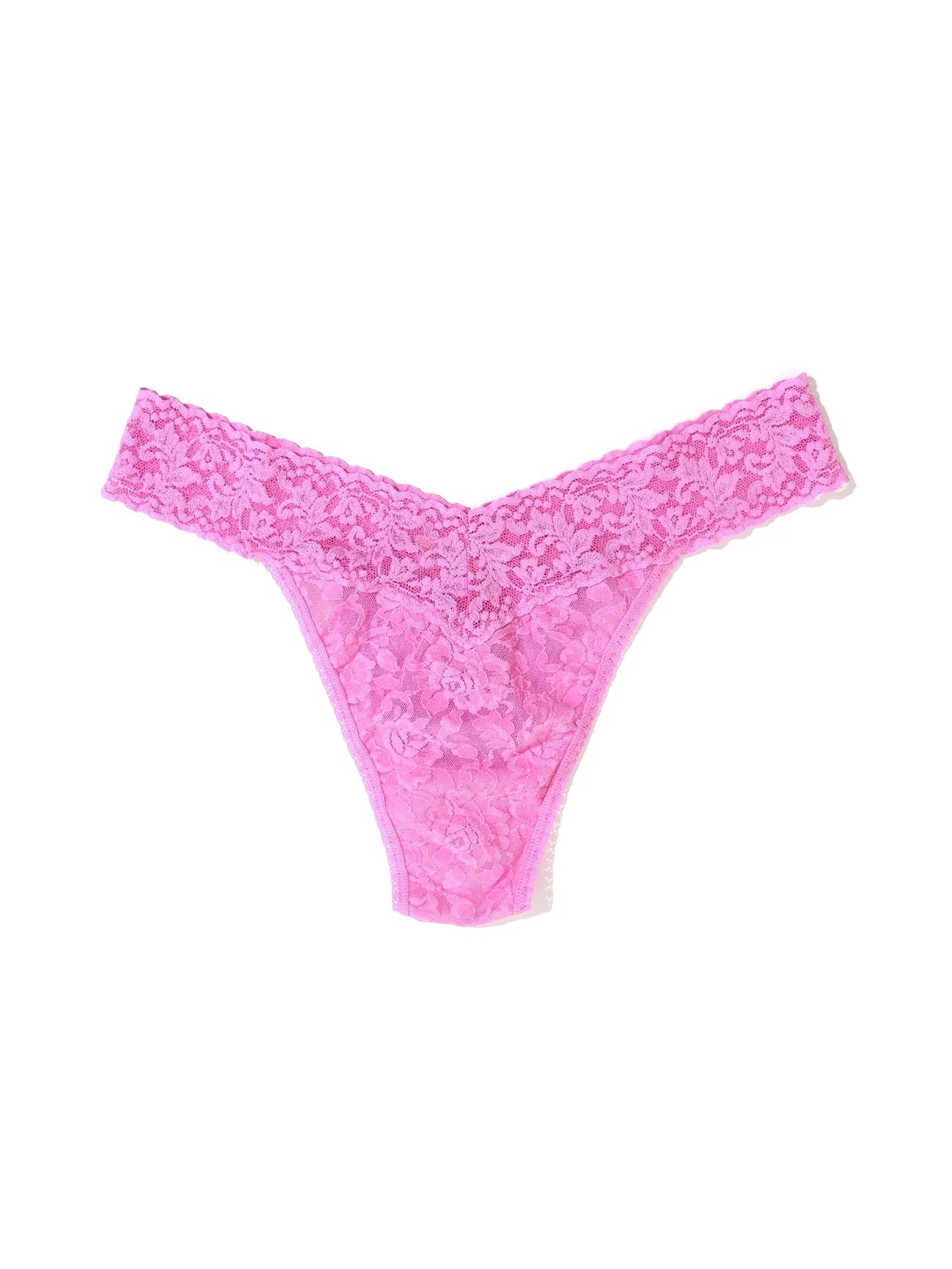 Signature Lace Original Rise Thong - Drifting Horizon