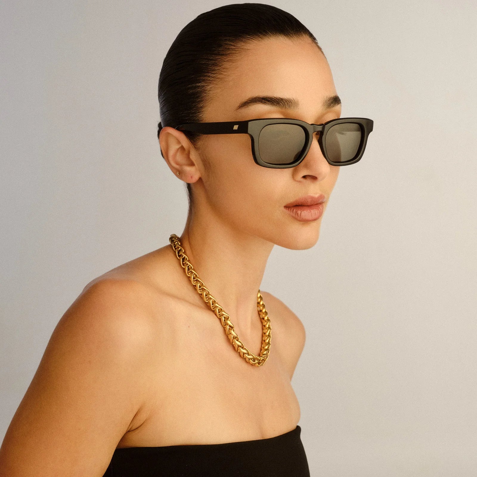 Iceberg Black Polarized Sunglasses