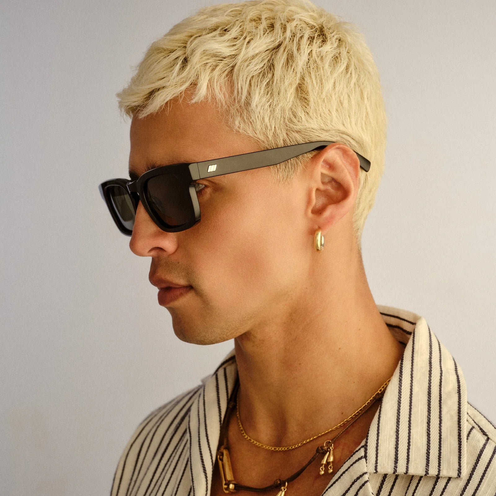 Iceberg Black Polarized Sunglasses