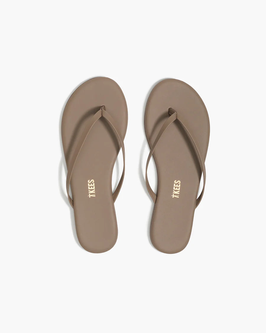 Lily Liners Flip Flop - Biscuit