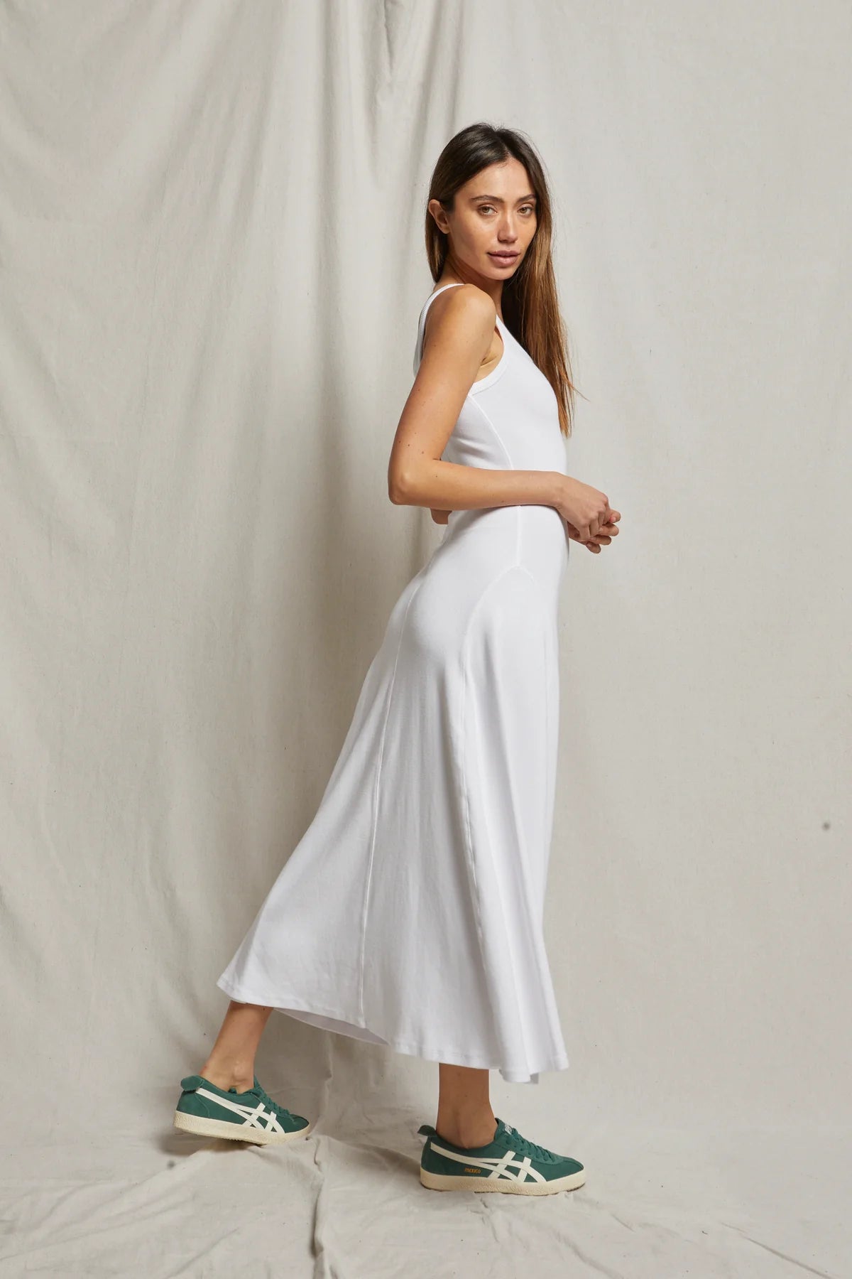 Mimi Ribbed Jersey Dress
