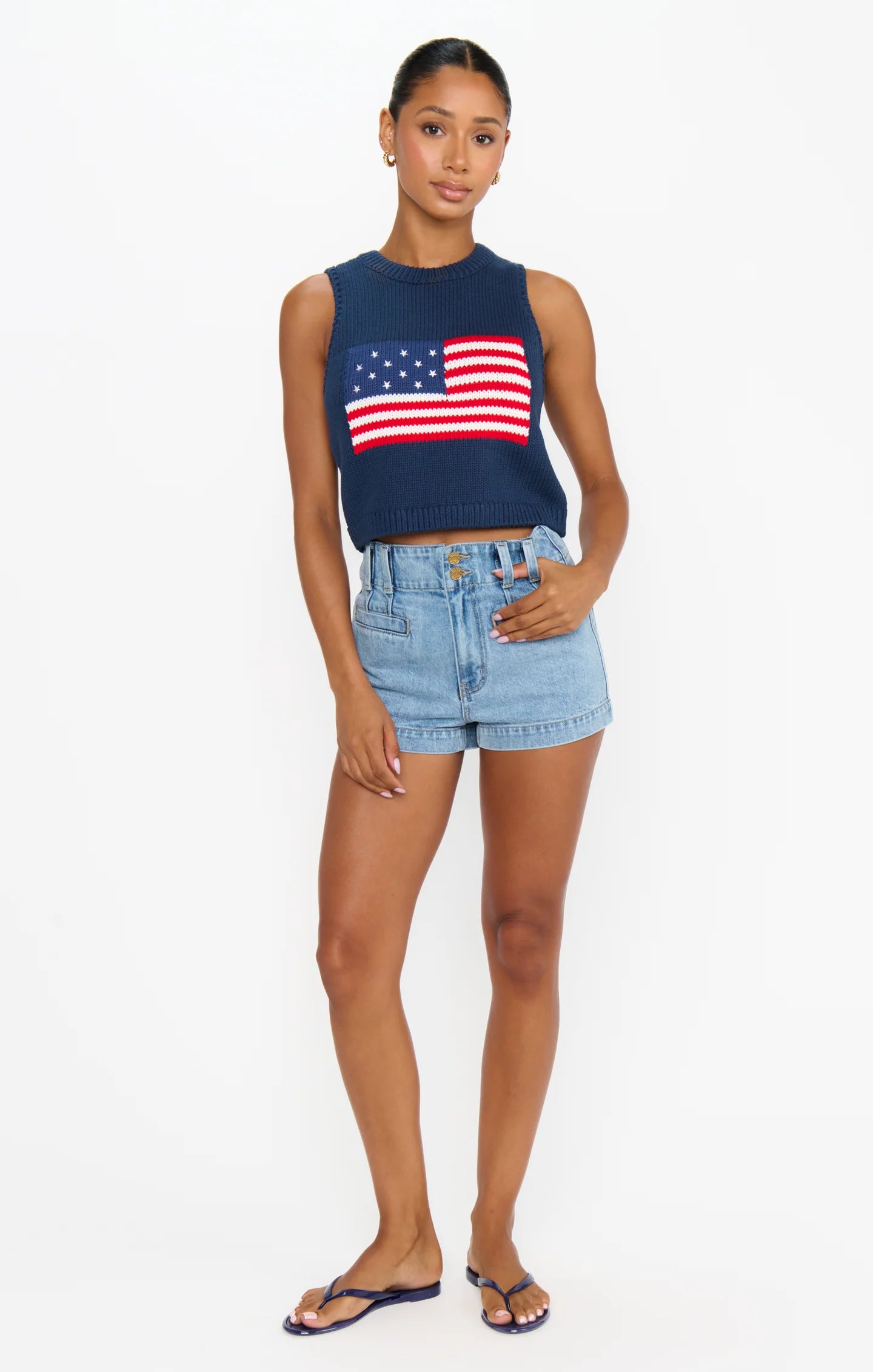 Milo Flag Knit Tank