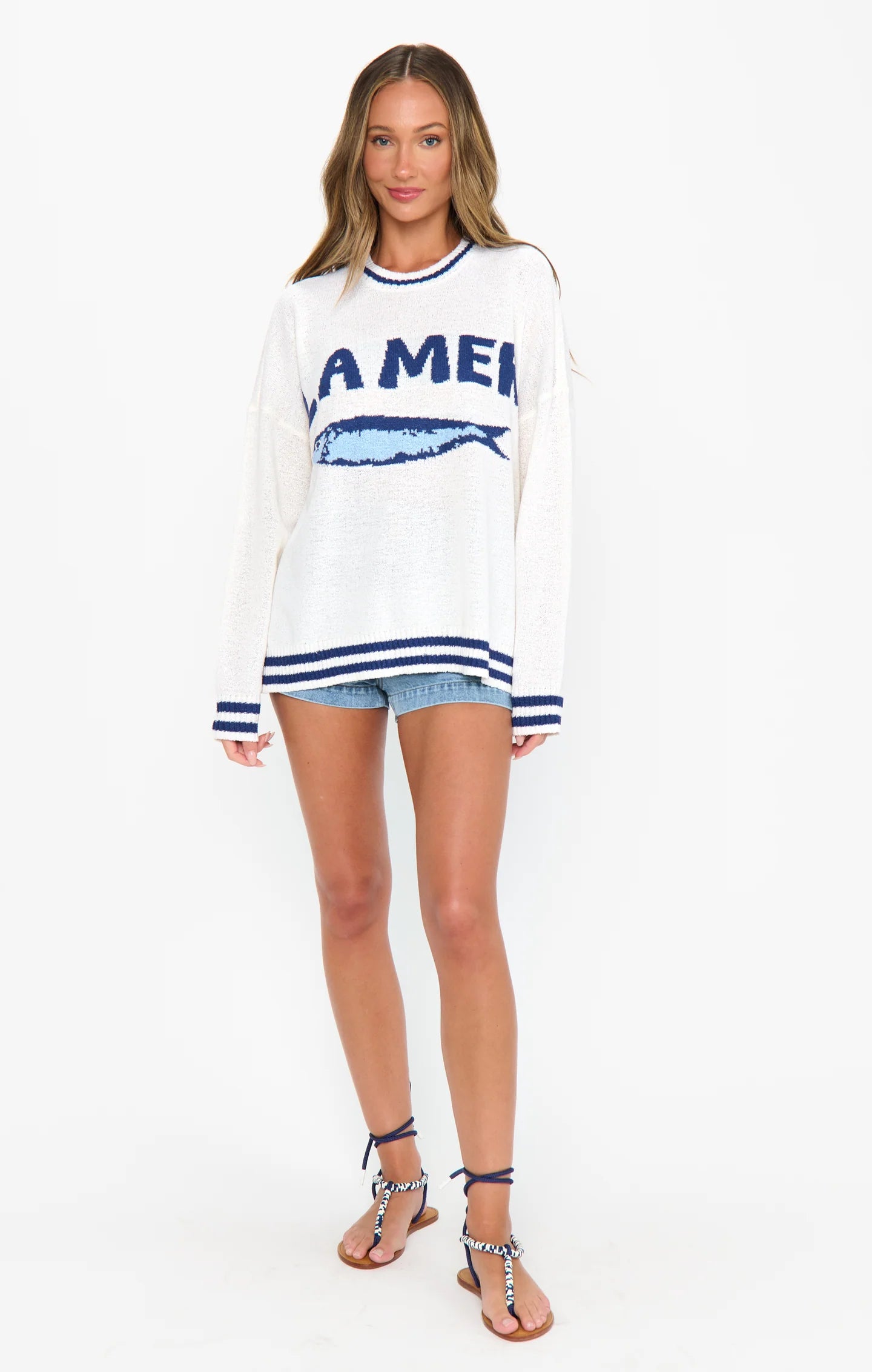 Settle In Sardine Sweater