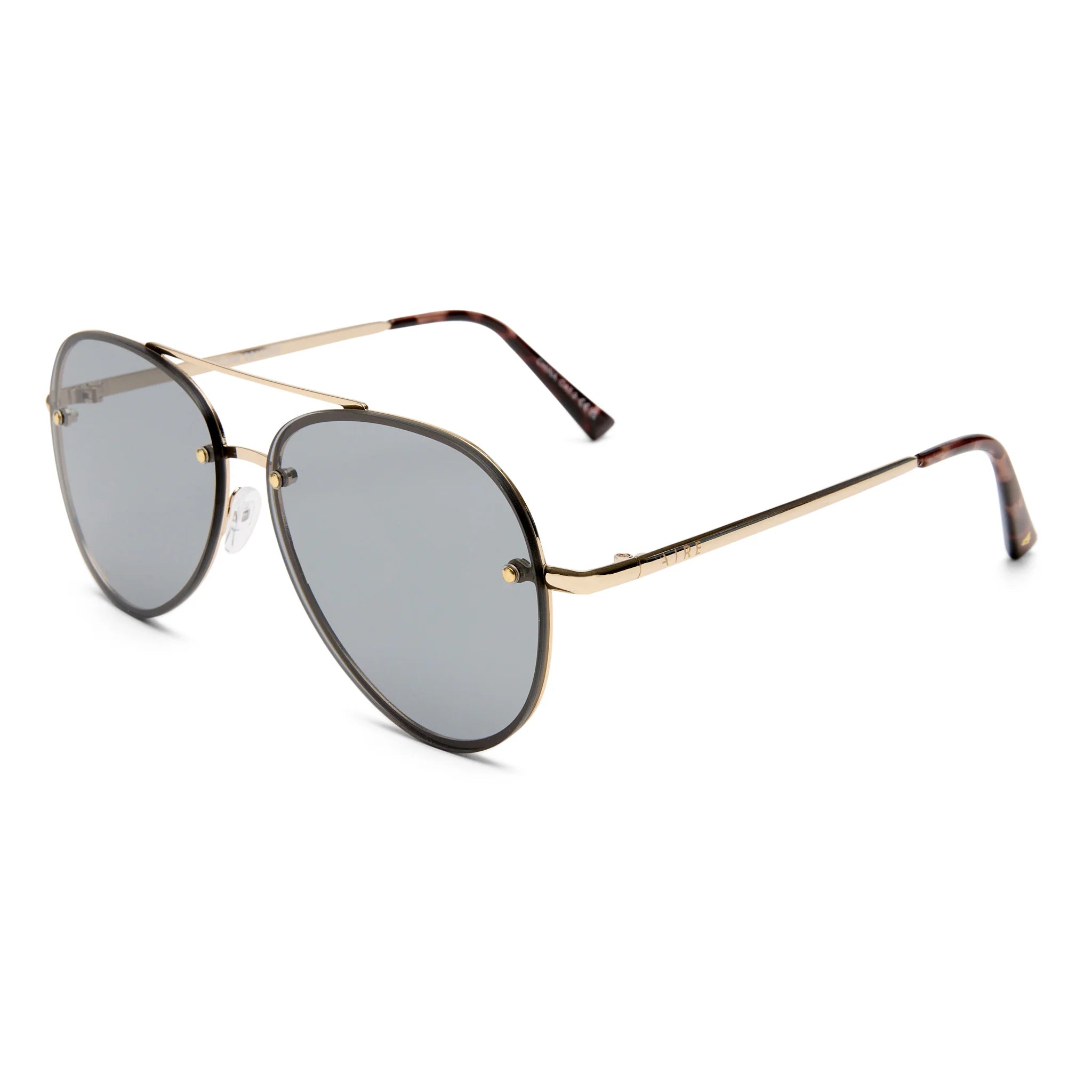 Mirzam Gold Cookie Tort Sunglasses