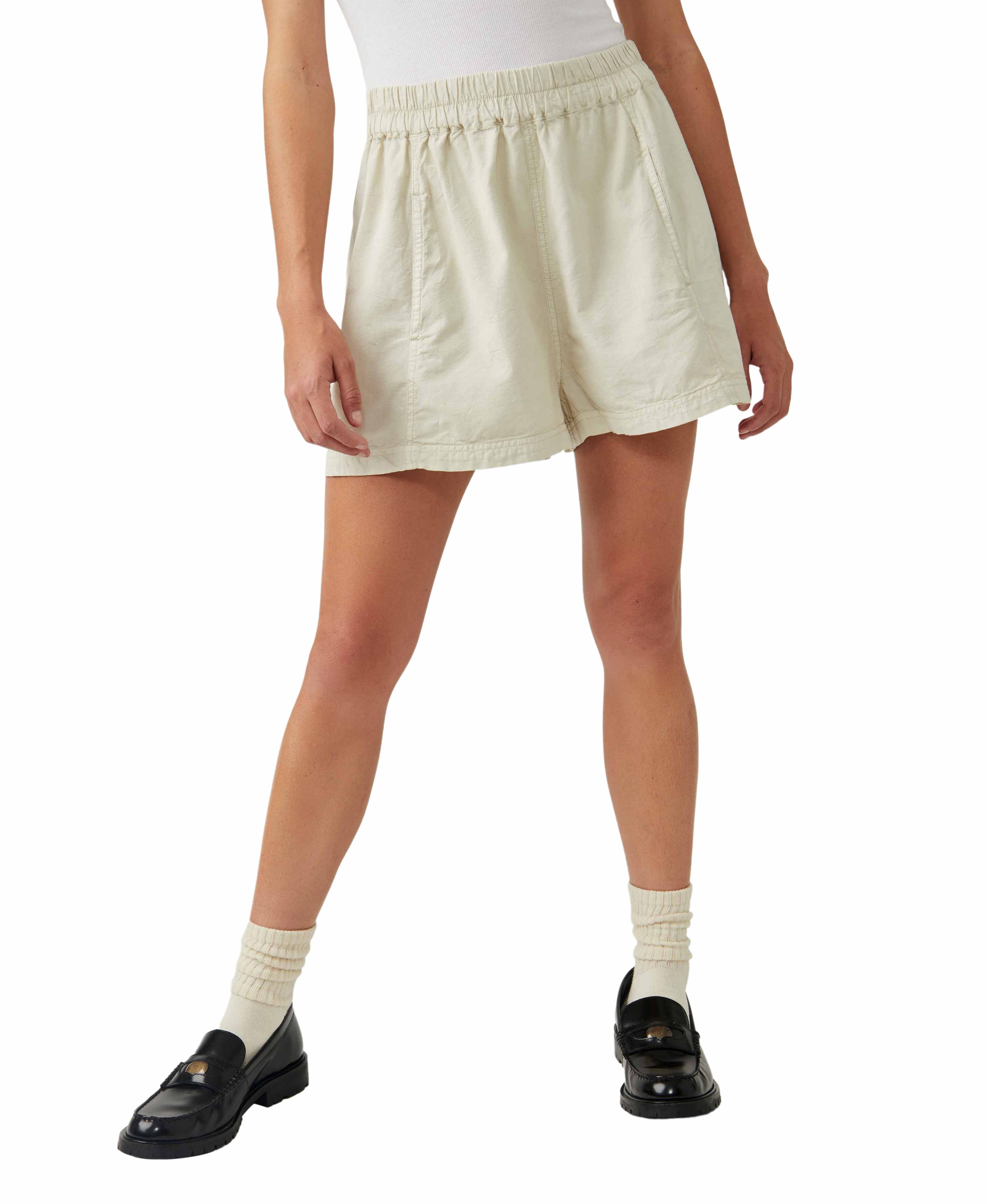 Get Free Poplin Pull-On Shorts