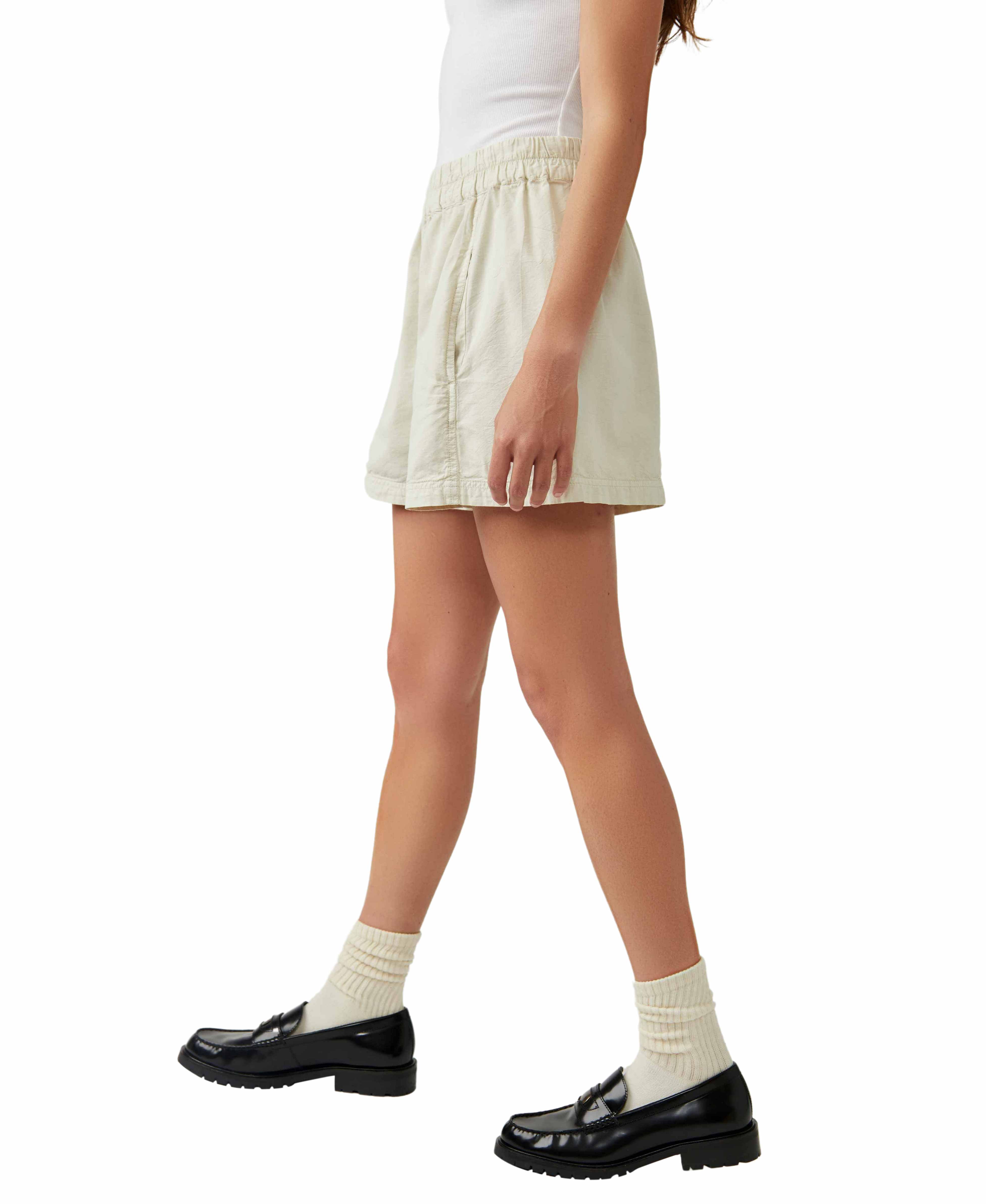 Get Free Poplin Pull-On Shorts