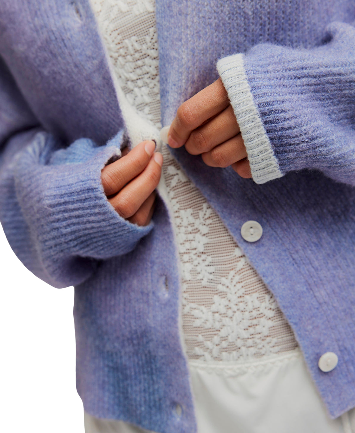 Ottilie SoftSpun Ribbed Knit Cardi