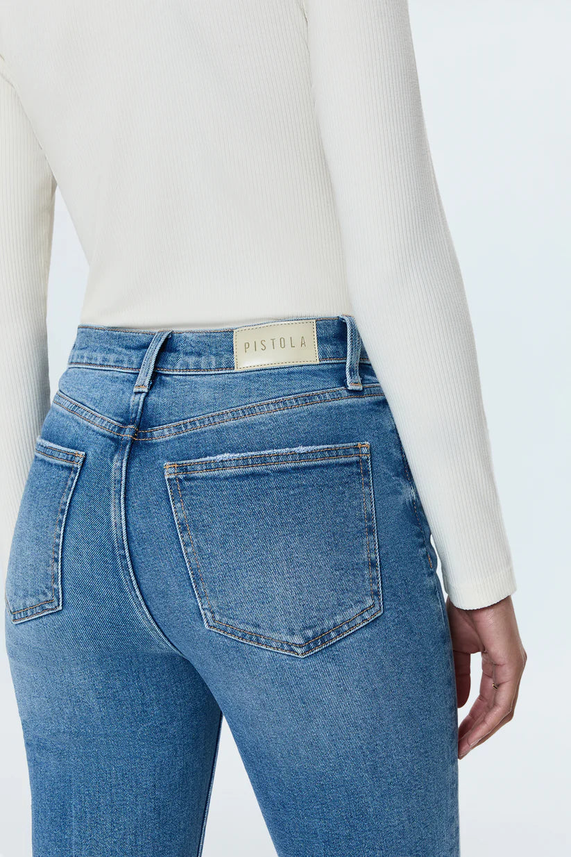 Charlie High Rise Classic Straight Jean