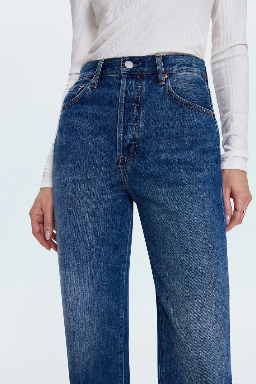 Cassie High Rise Straight Crop