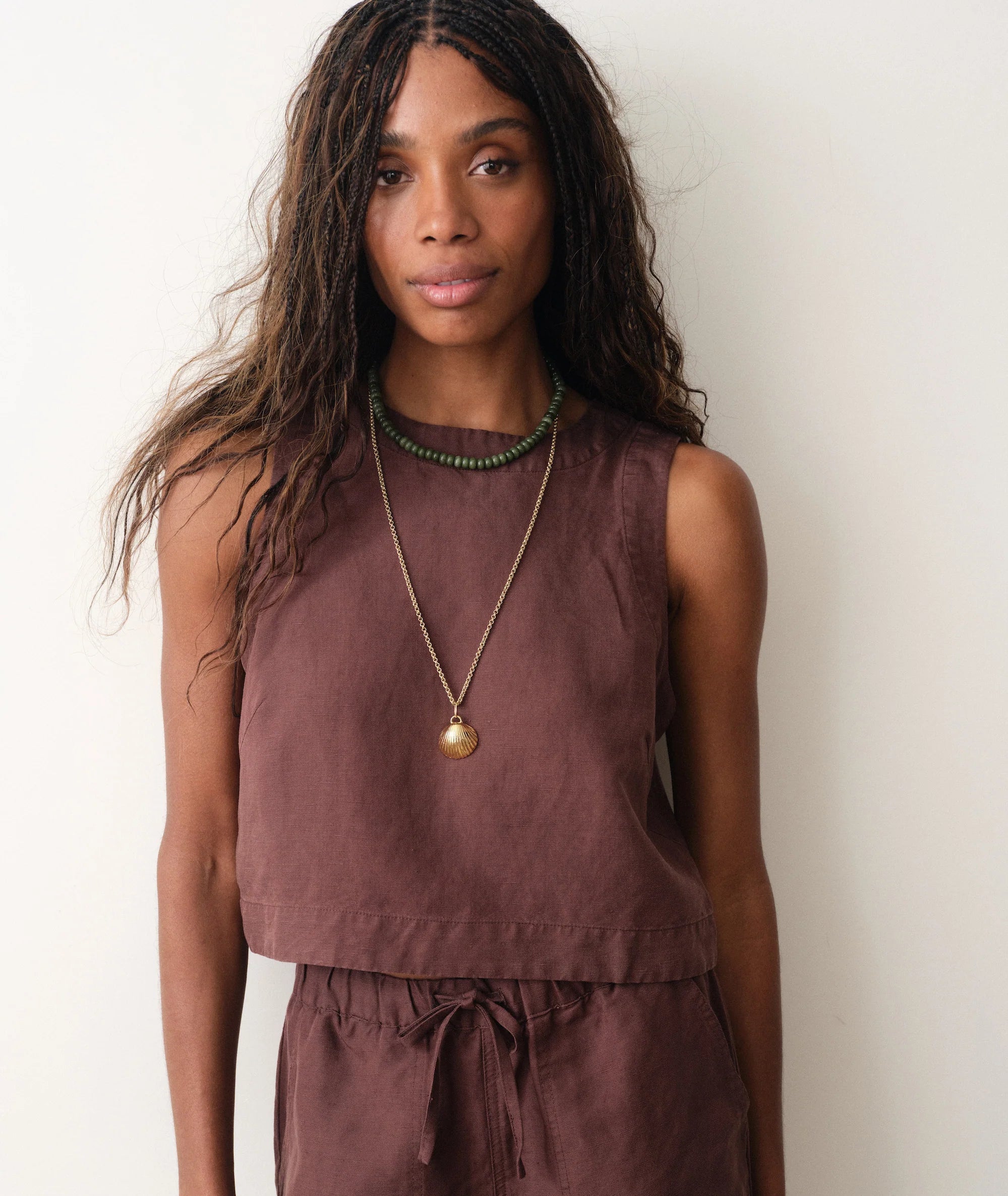 Quinn Linen Tank