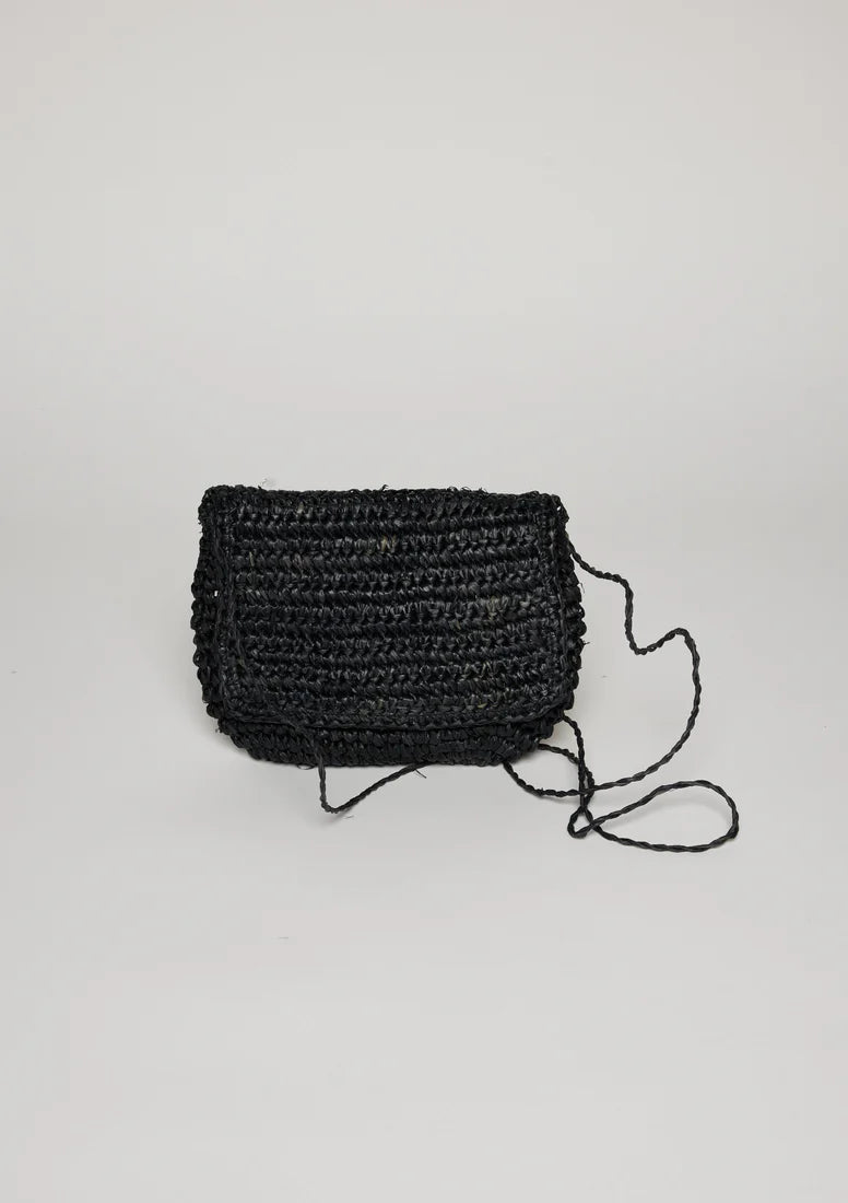 Straw Belt Bag