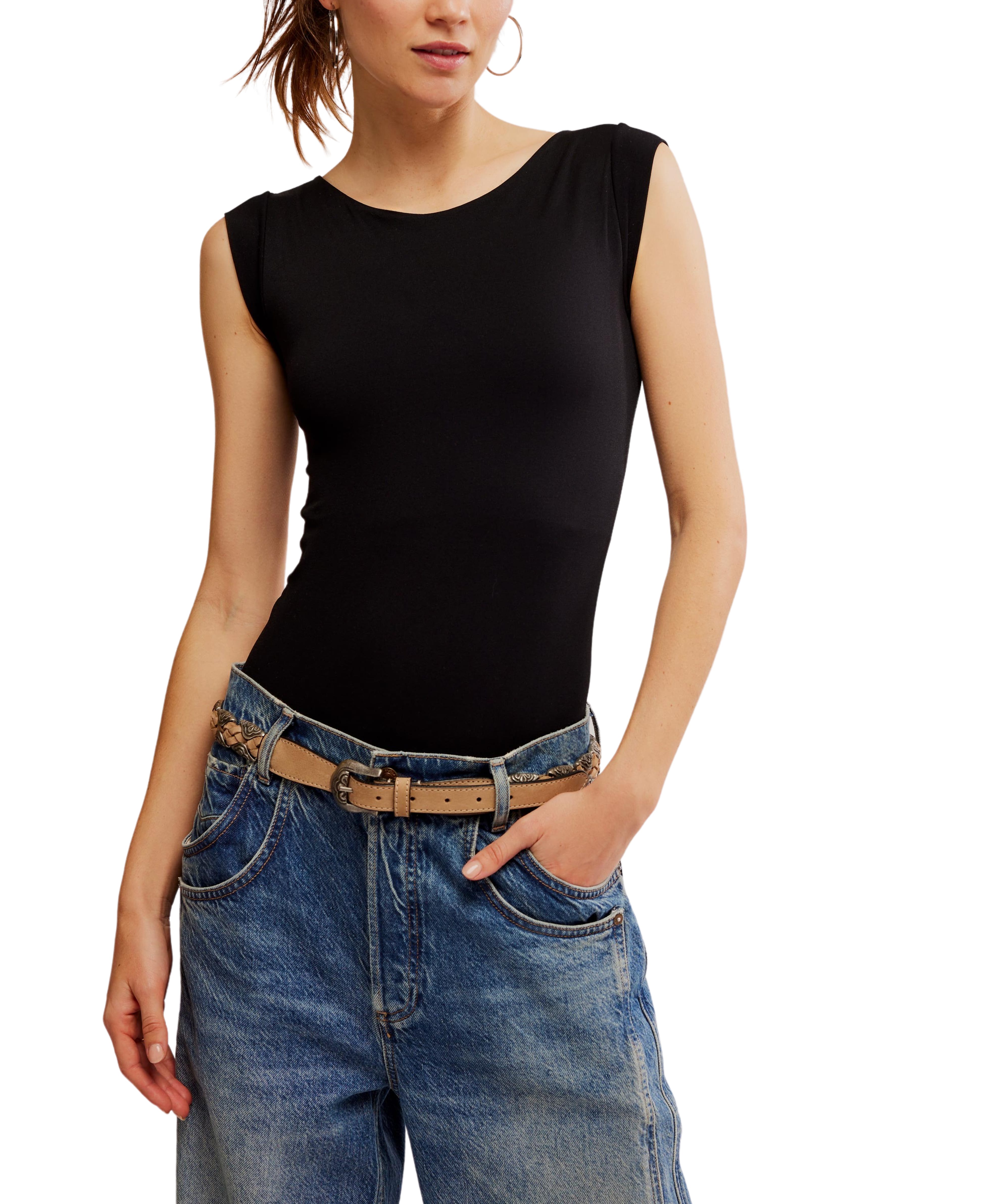 Clean Lines Boatneck Bodysuit
