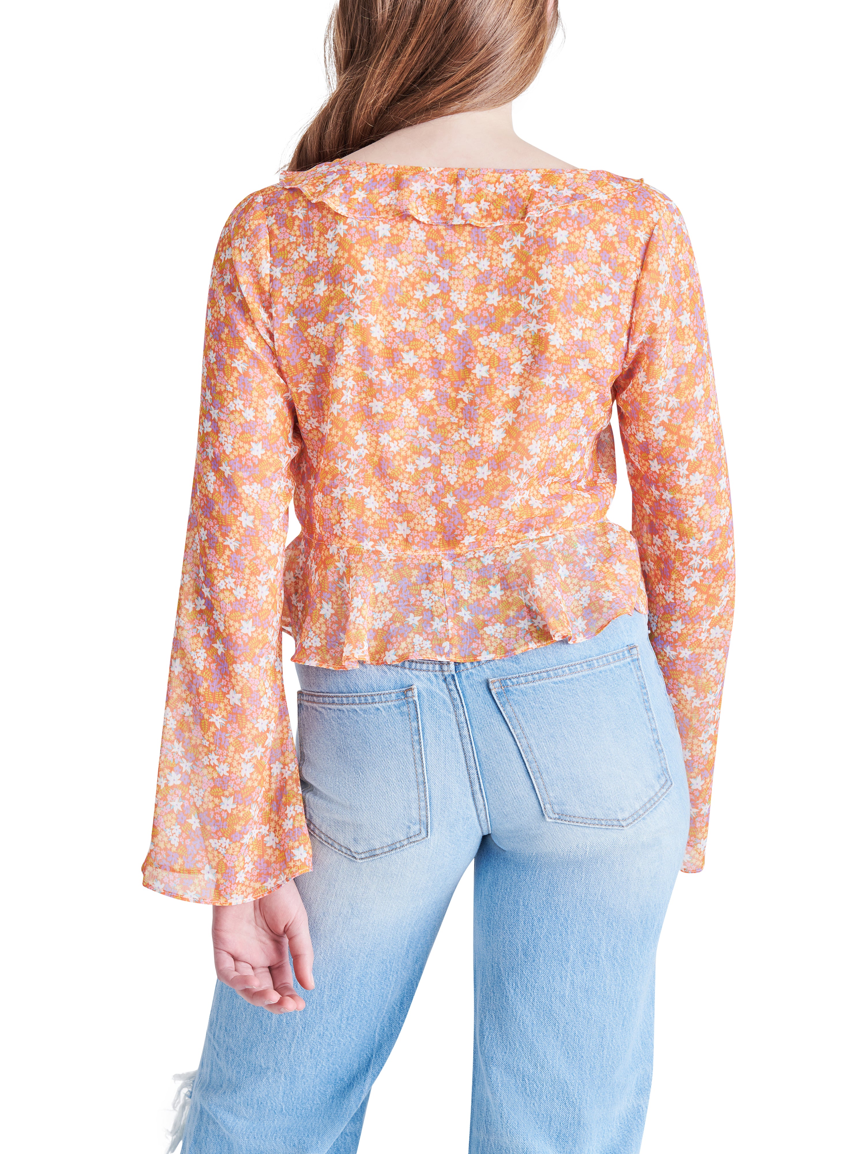 Cleo Floral Crop Blouse