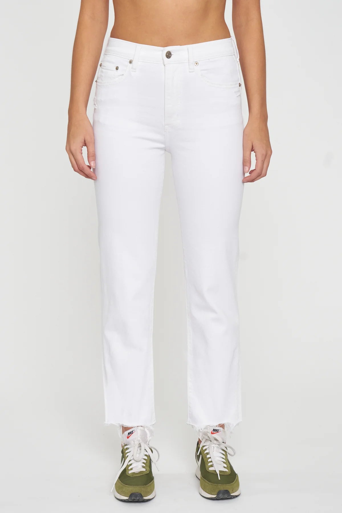 Straight Up High Rise Denim
