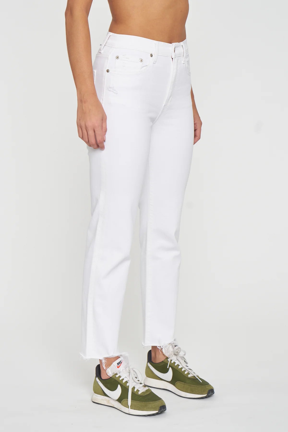 Straight Up High Rise Denim
