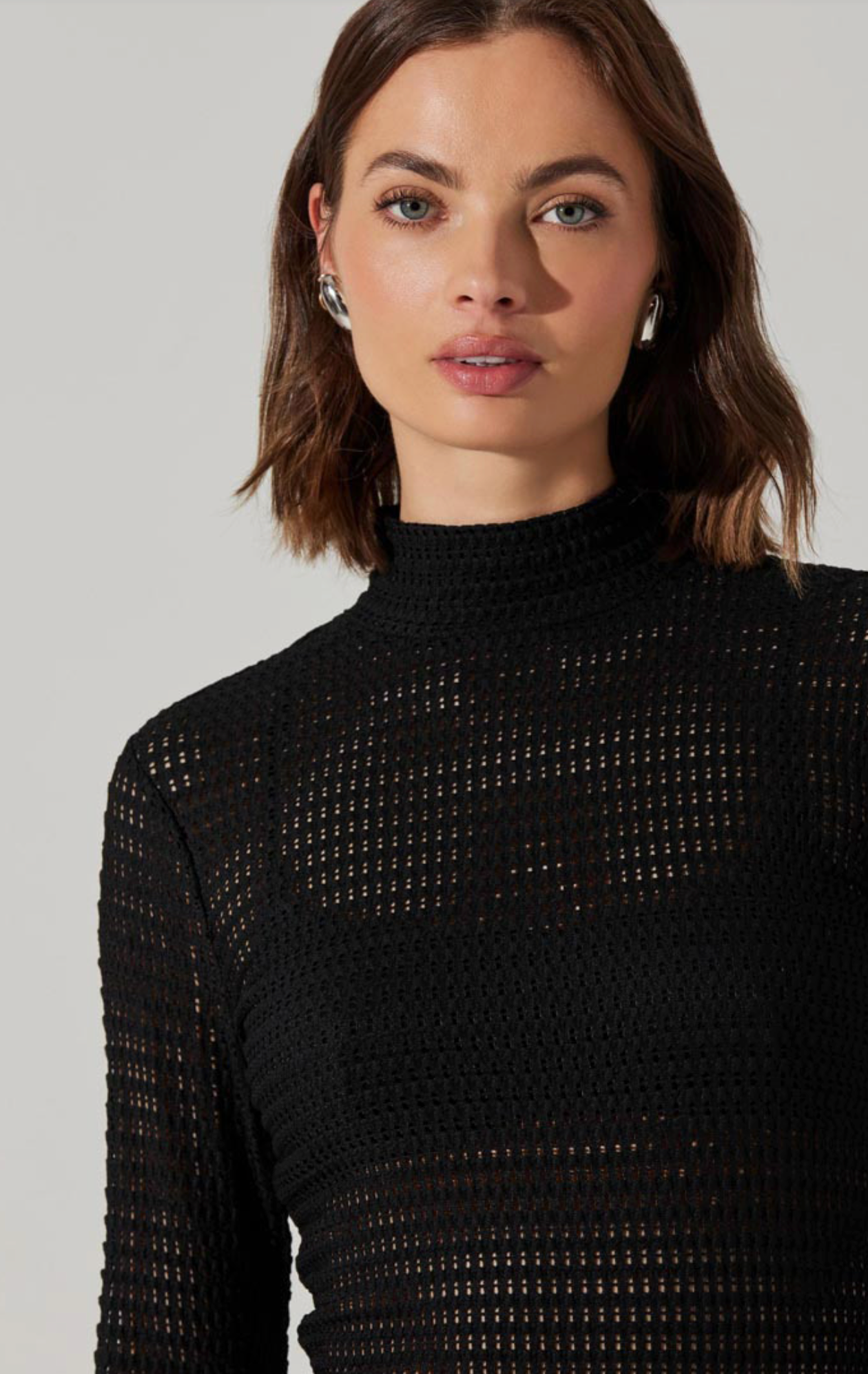 Lida Open Knit Top