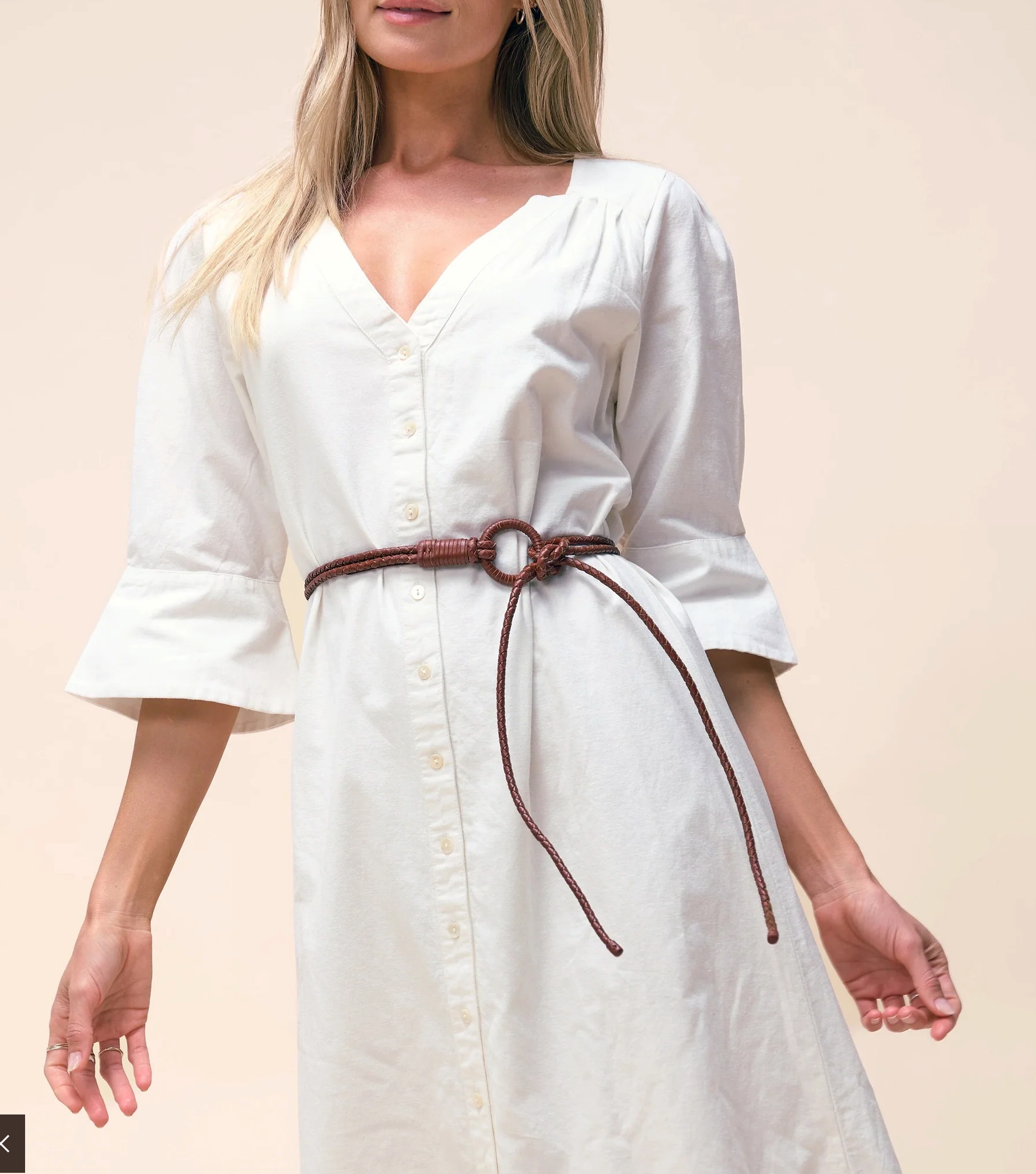 Loop Leather Belt