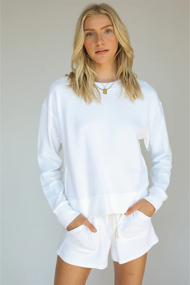 Emmy Reverse French Terry Crewneck