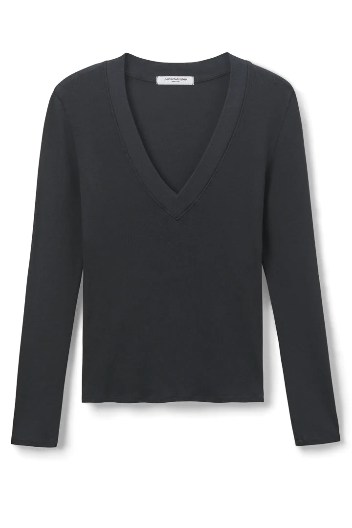 Viola Modal V-Neck Long Sleeve