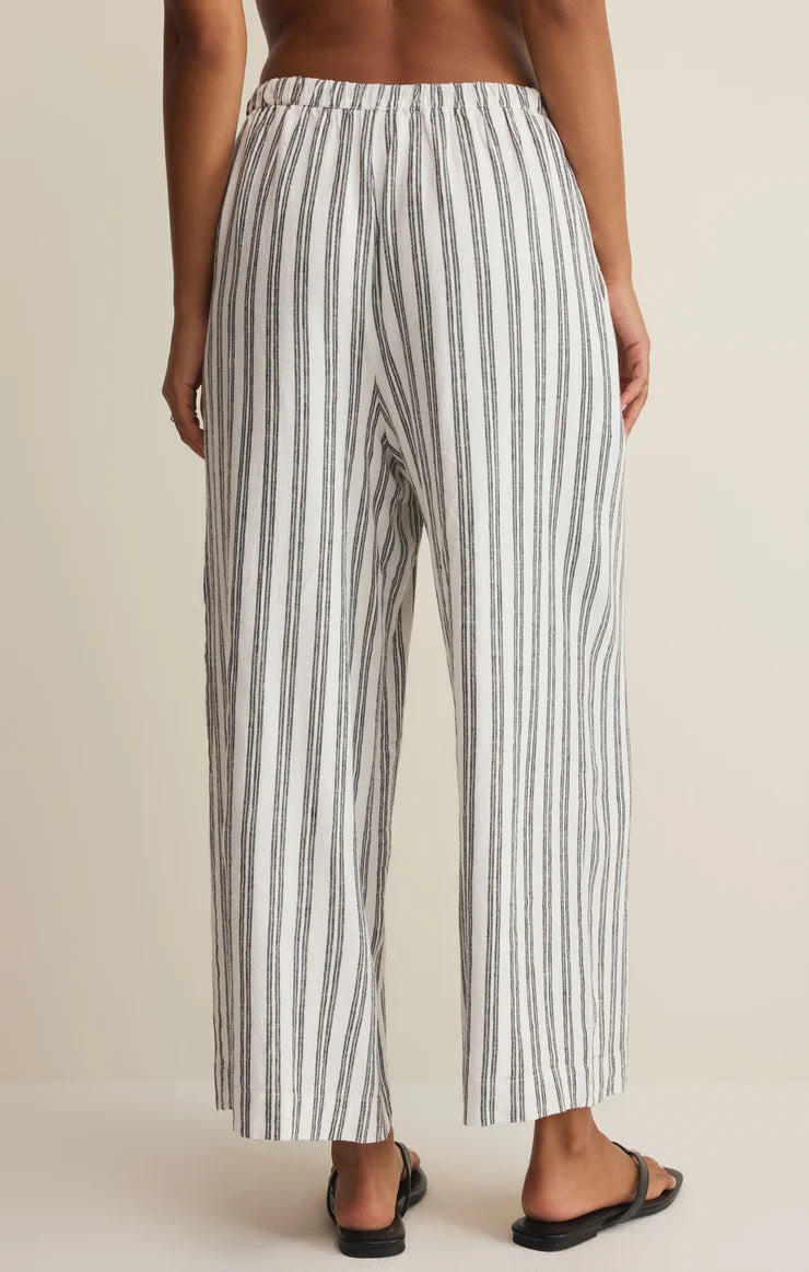 The Perfect Striped Linen Pant