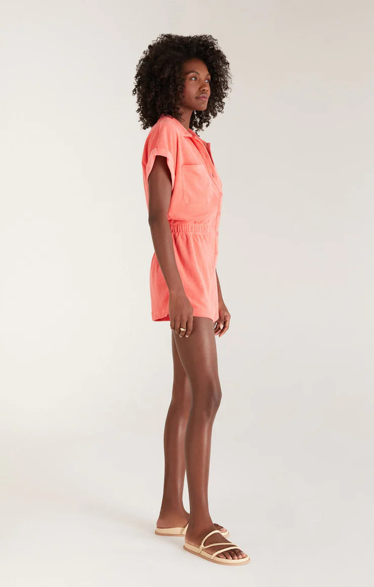 Cheyenne Terry Romper