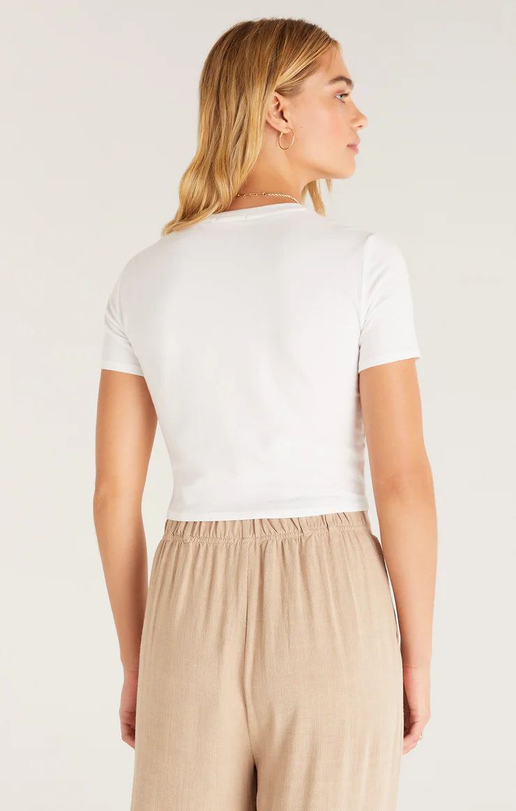 Pamela Cropped Tee