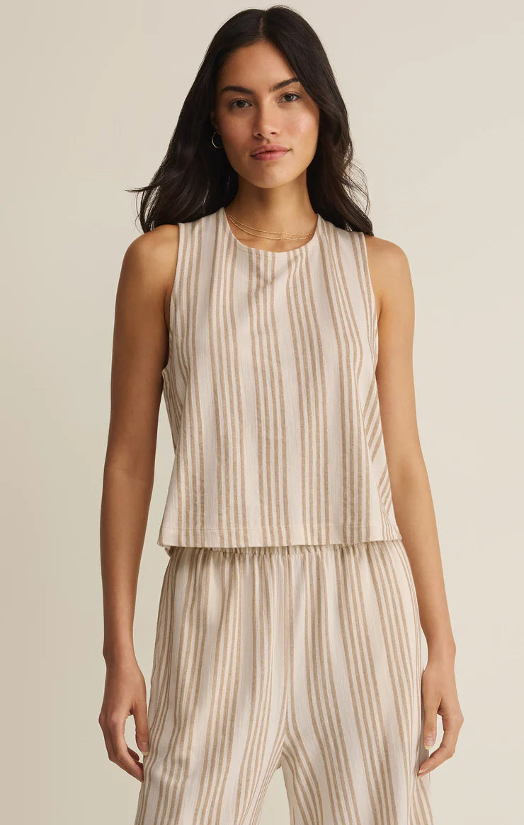 Sloane Knit Striped Tank Top
